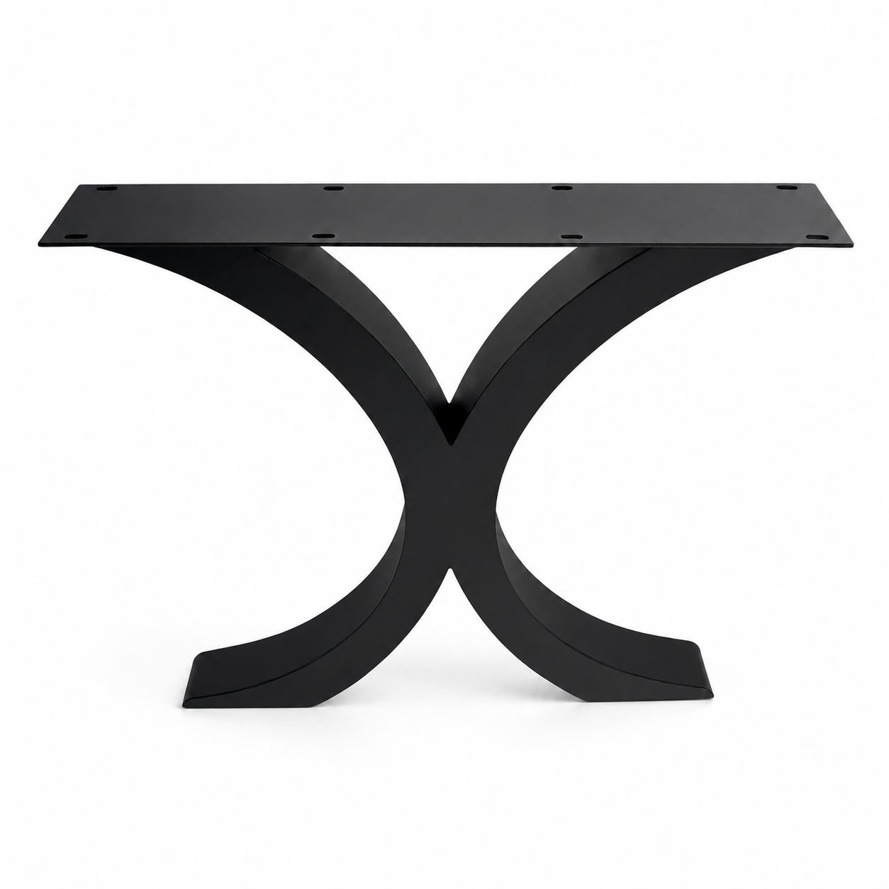 28” Flowy X Shape Furniture Legs, 1 Pair