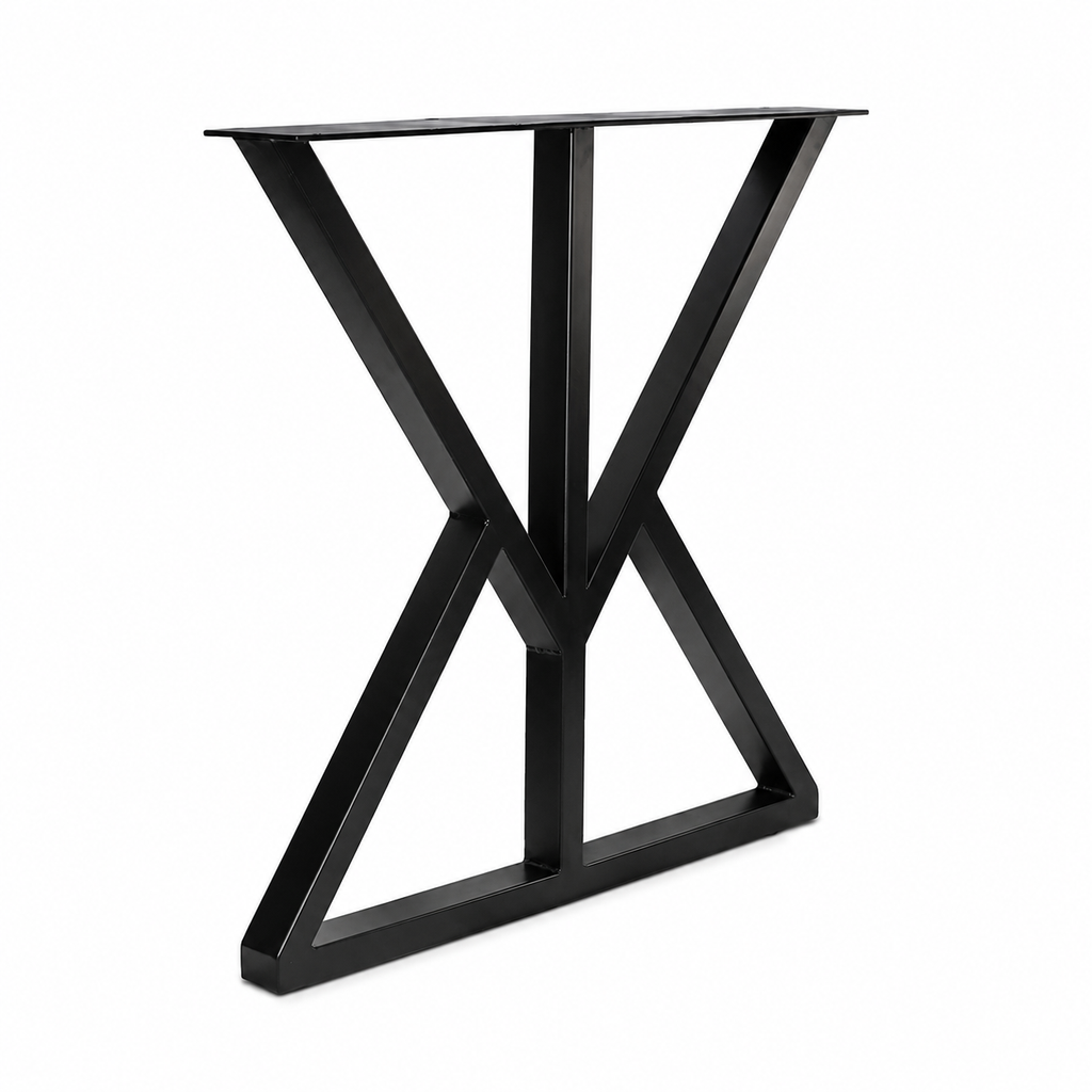 28” Keystone Shape Furniture Legs, 1 Pair