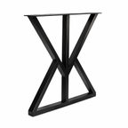 28” Keystone Shape Furniture Legs, 1 Pair
