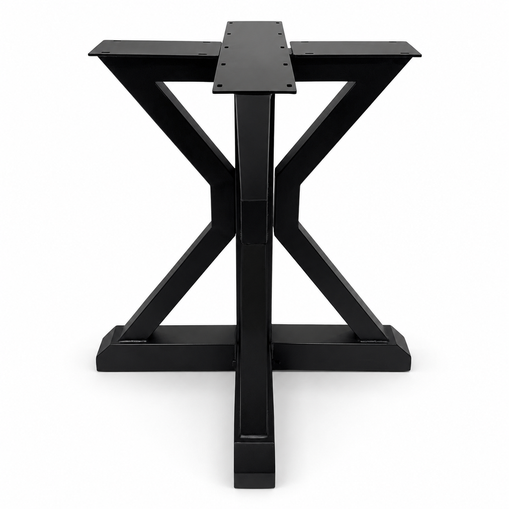 28” Metal Trestle Round Table Base, 1 Base