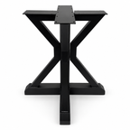 28” Metal Trestle Round Table Base, 1 Base