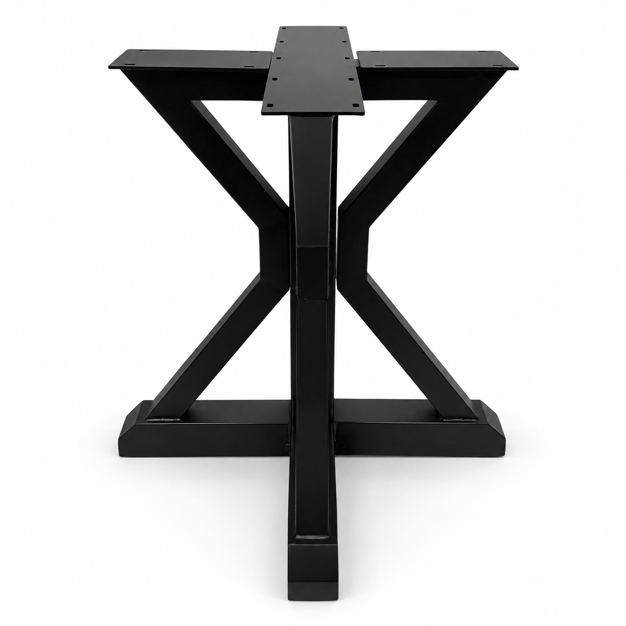 28” Metal Trestle Round Table Base, 1 Base