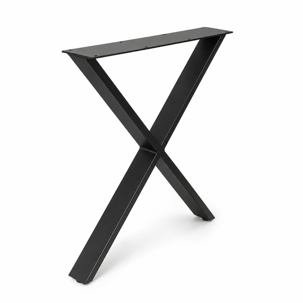 28” X Shape Furniture Legs, 1 Pair