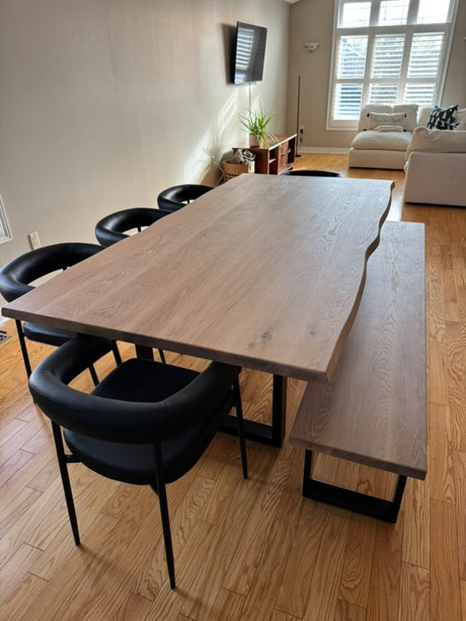 Custom Made Rectangle Oak Table