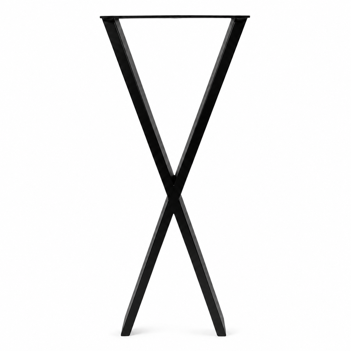 34” X Shape Furniture Legs 12" Wide, 1 Pair