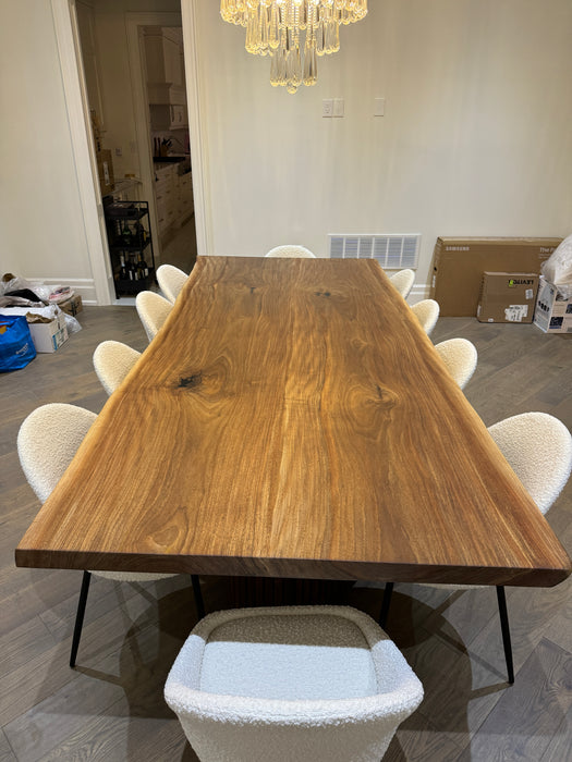 Custom Made Rectangle Walnut Table