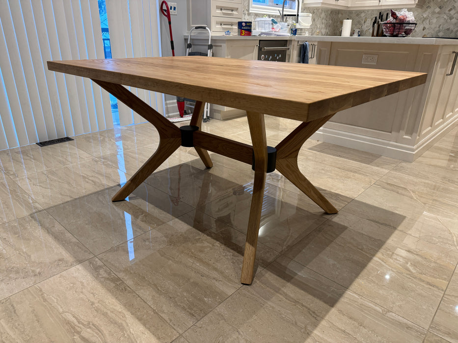 Custom Made Rectangle Oak Table