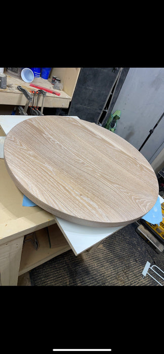 Round Oak Table (custom)
