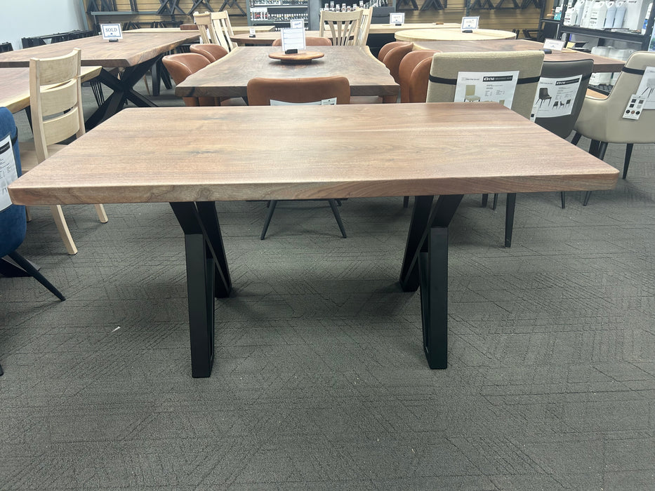 Black Walnut dining table 59.5L 36W