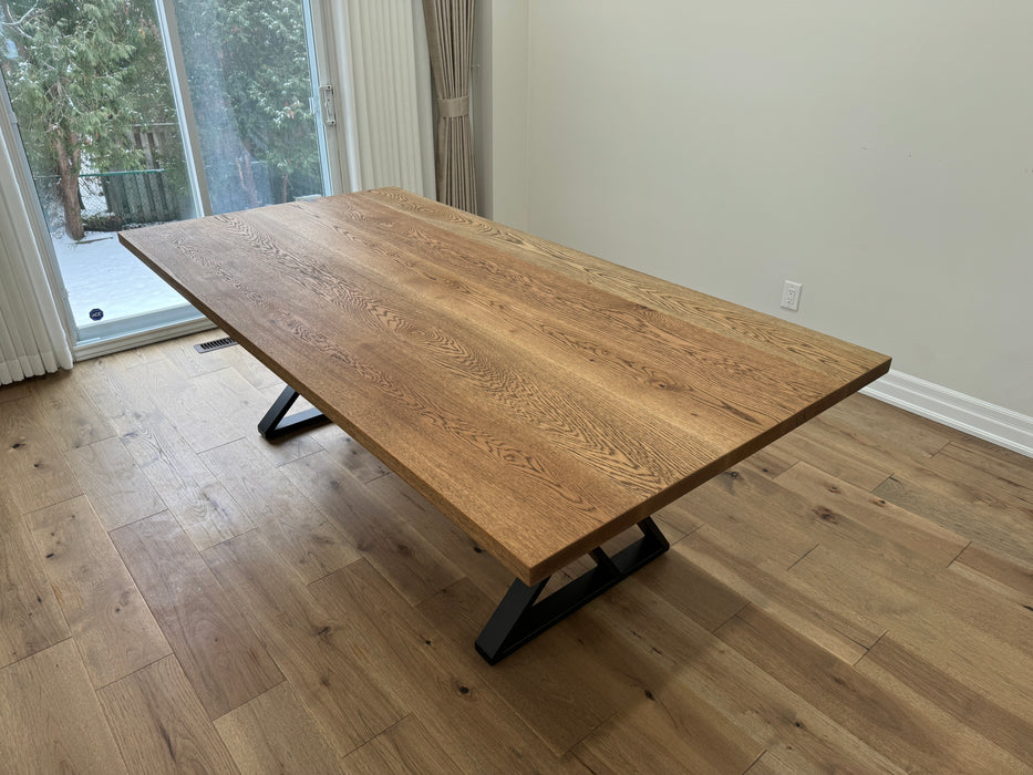 Custom Made Rectangle Oak Table