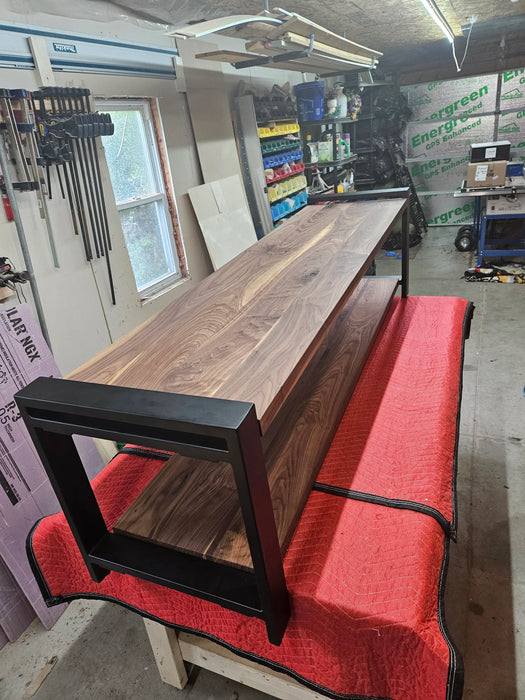 22” Rectangle Legs with Shelf Bracket 20" Wide, 1 Pair