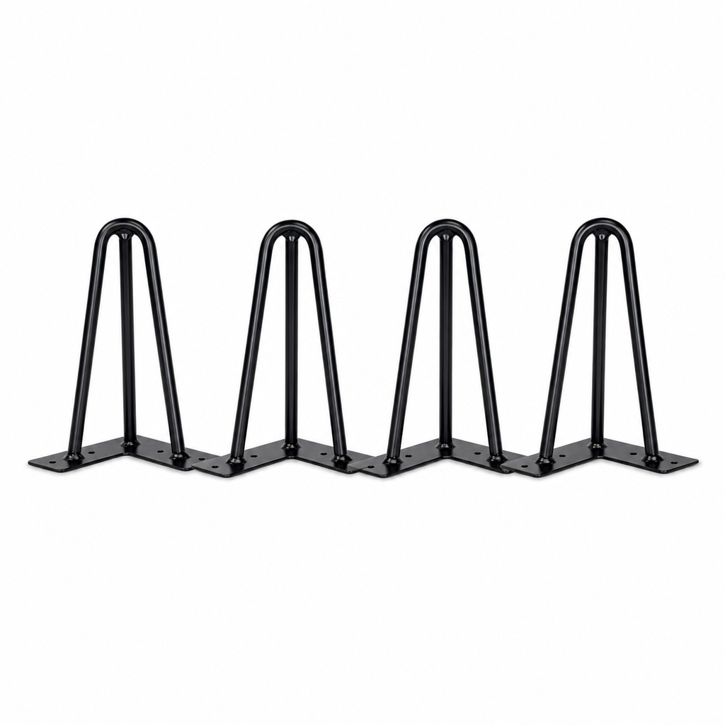 8" Hairpin Furniture Legs, Set/4