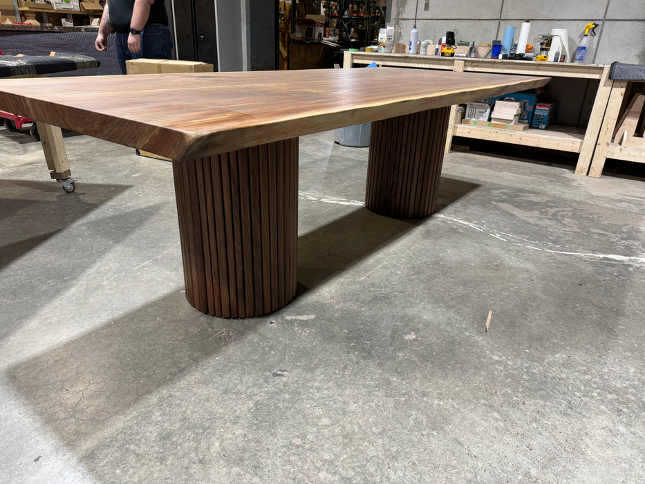 Custom Made Rectangle Walnut Table