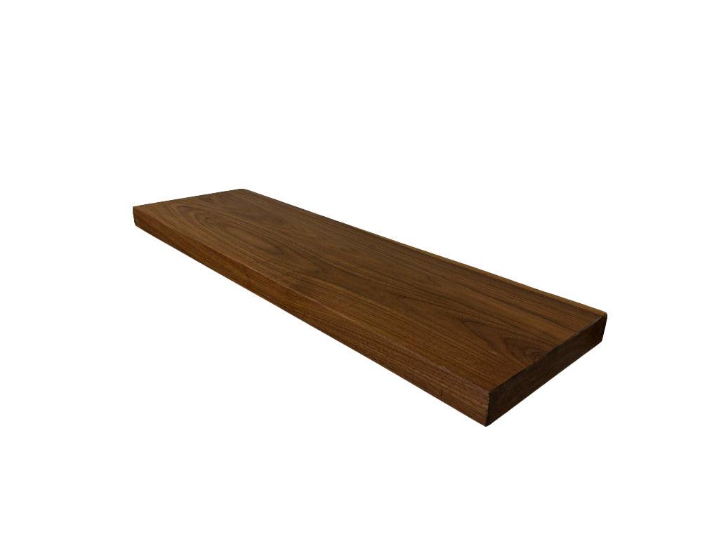 Black Walnut Floating Shelf - Fractal Designs Inc
