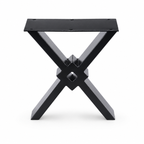 16” Diamond X Shape Furniture Legs 13.75" Wide, 1 Pair