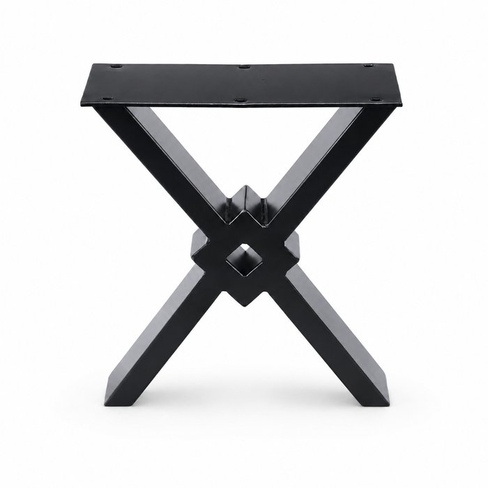 16” Diamond X Shape Furniture Legs 13.75" Wide, 1 Pair