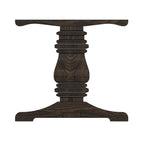 Wooden Trestle Table Leg - Chunky Trestle Base - Fractal Designs Inc