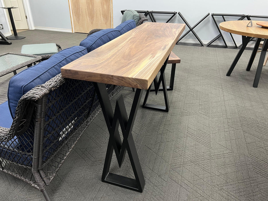 Fractal Table Solid Walnut Console Table 16