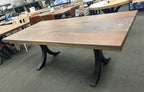 Table à manger en noyer massif 84L 40W