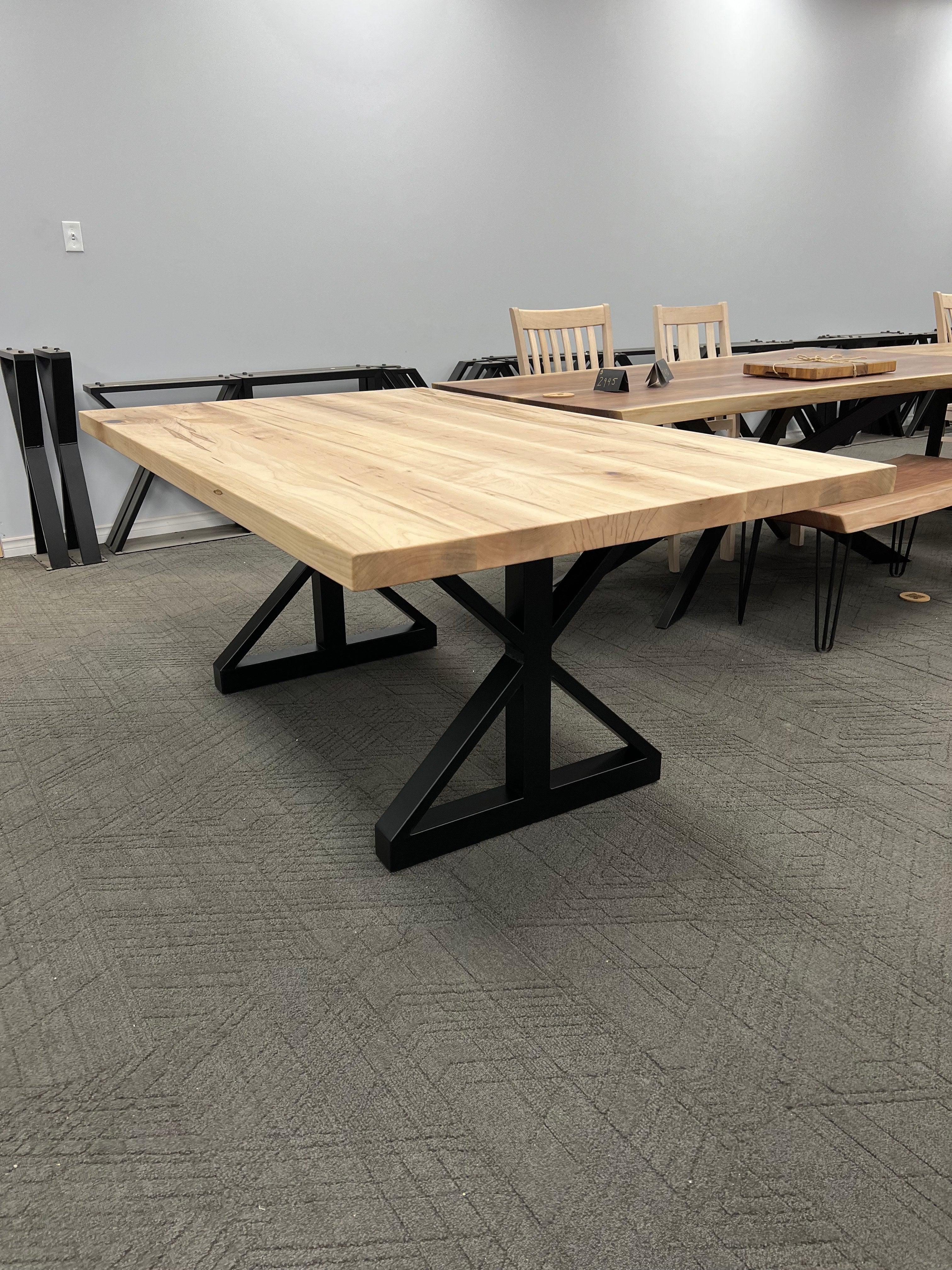 テーブル・チェア・ハンモック RWS0043AG WOOD PANEL TABLE DiningTable_Wormy_Natural_44x7
