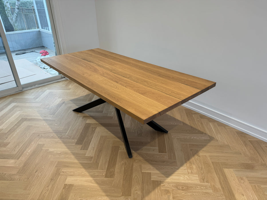 Custom Made Rectangle Oak Table