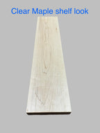 Clear Maple Floating Shelf - Fractal Designs Inc