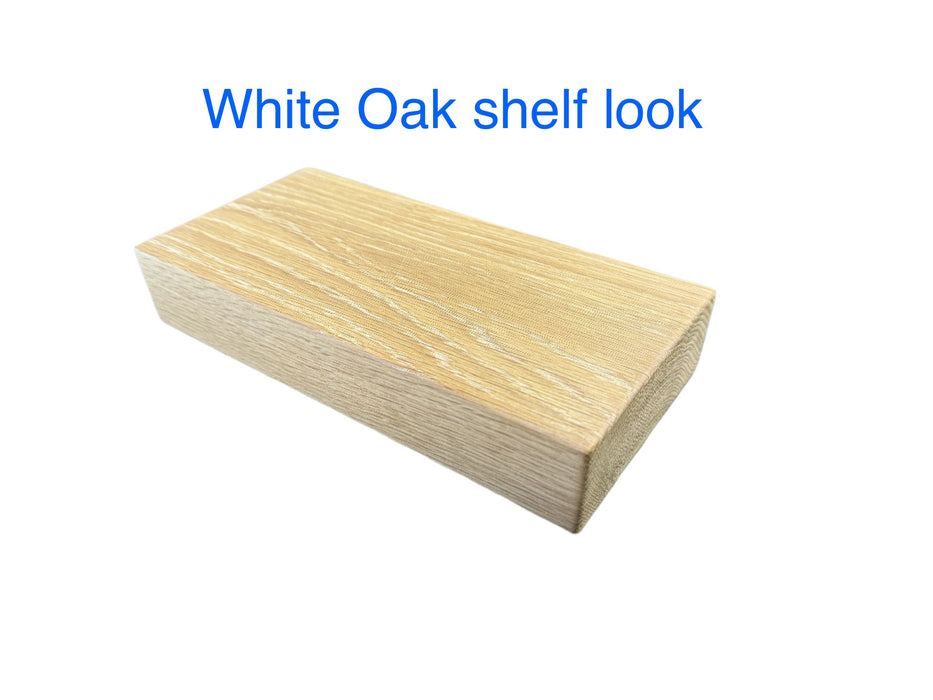 White Oak Floating Shelf