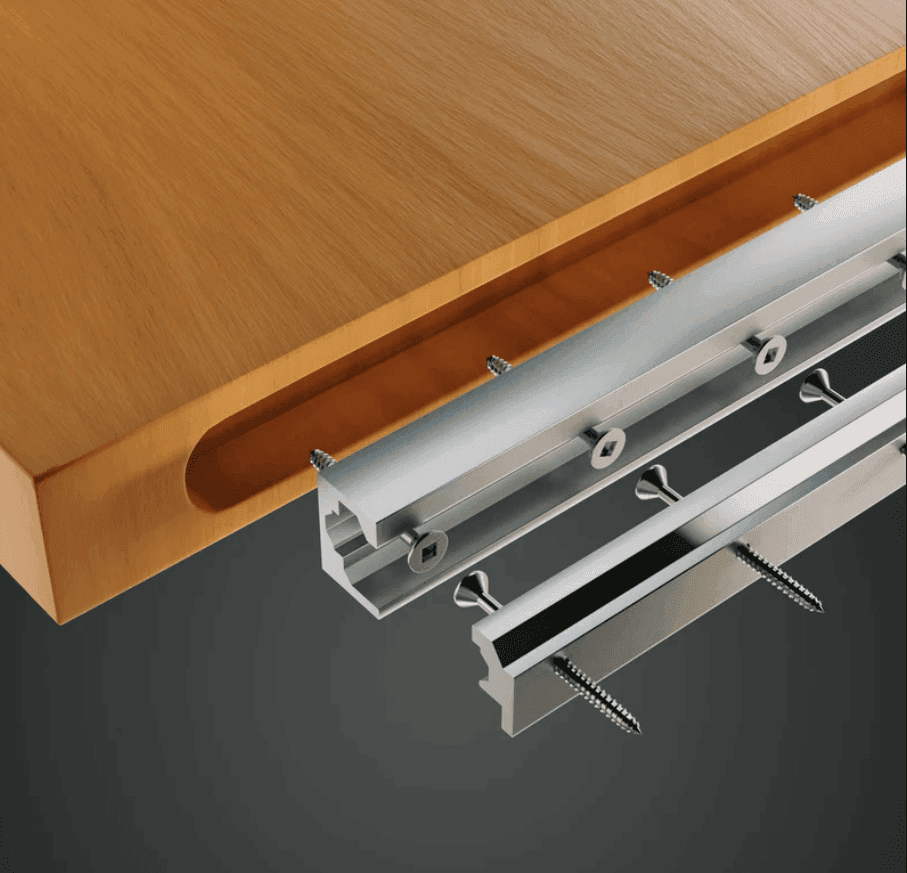 White Oak Floating Shelf - Fractal Designs Inc
