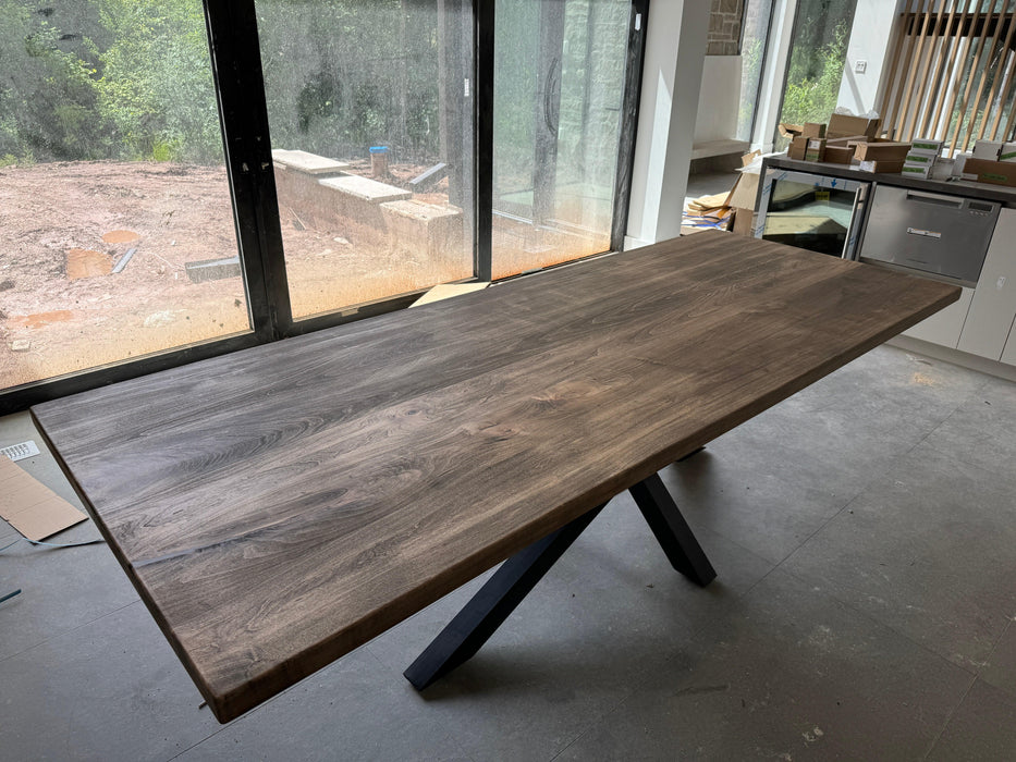 Table rectangulaire en érable (personnalisée)
