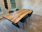 Custom Made Rectangle Book Matched Maple Table - Fractal Designs Inc