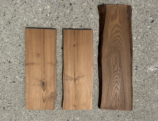 Thermo Ash 4/4 Live Edge Charcuterie Board Packs