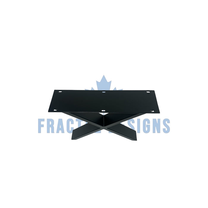 Patas para muebles en forma de X de 16" - 18" de ancho, 1 par