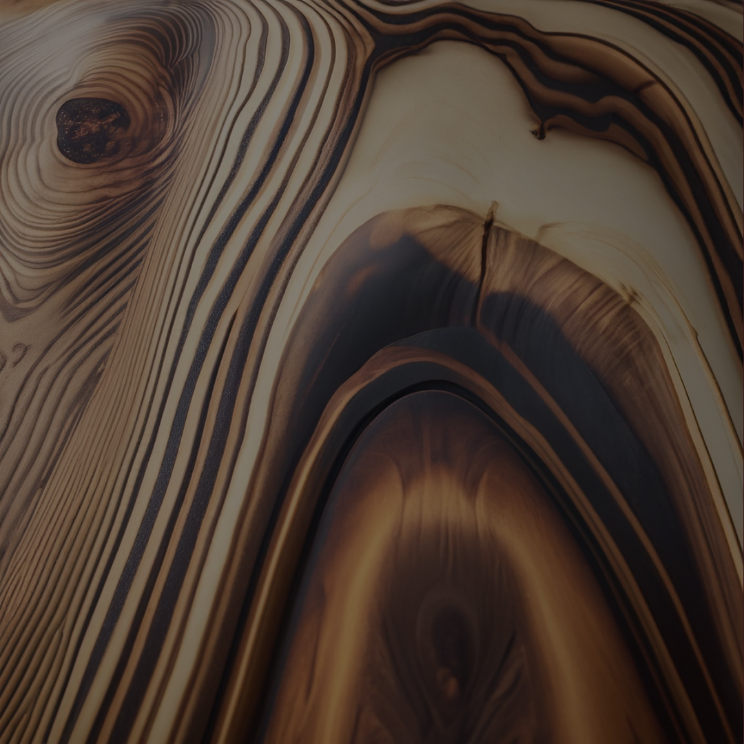 Fractal Table Custom Made Round Clear Maple Table — Fractal Designs Inc