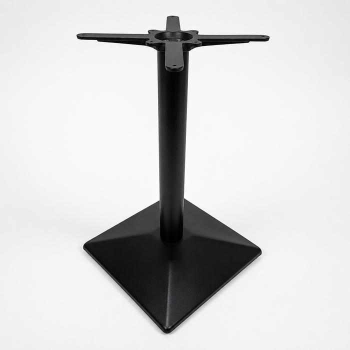 Base de table bistro carrée de 28 po, 1 pièce
