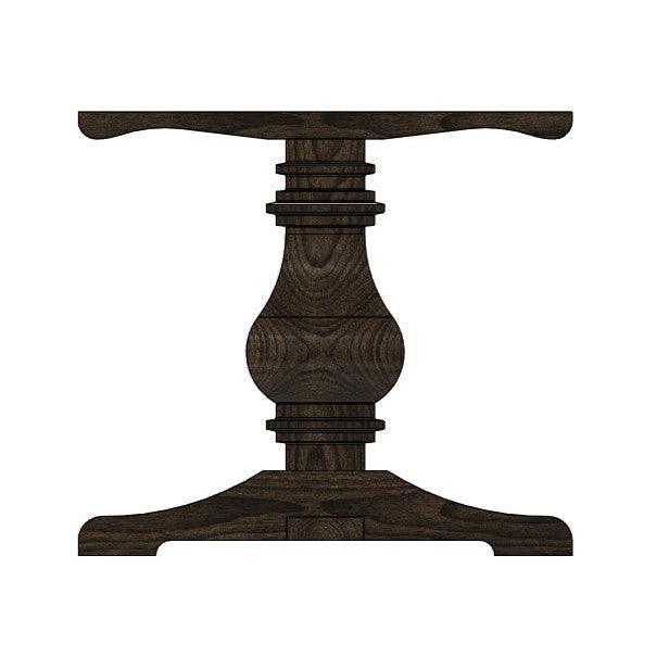 Wooden Trestle Table Leg - Standard Table Base - Fractal Designs Inc