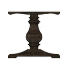 Wooden Trestle Table Leg - Standard Table Base - Fractal Designs Inc