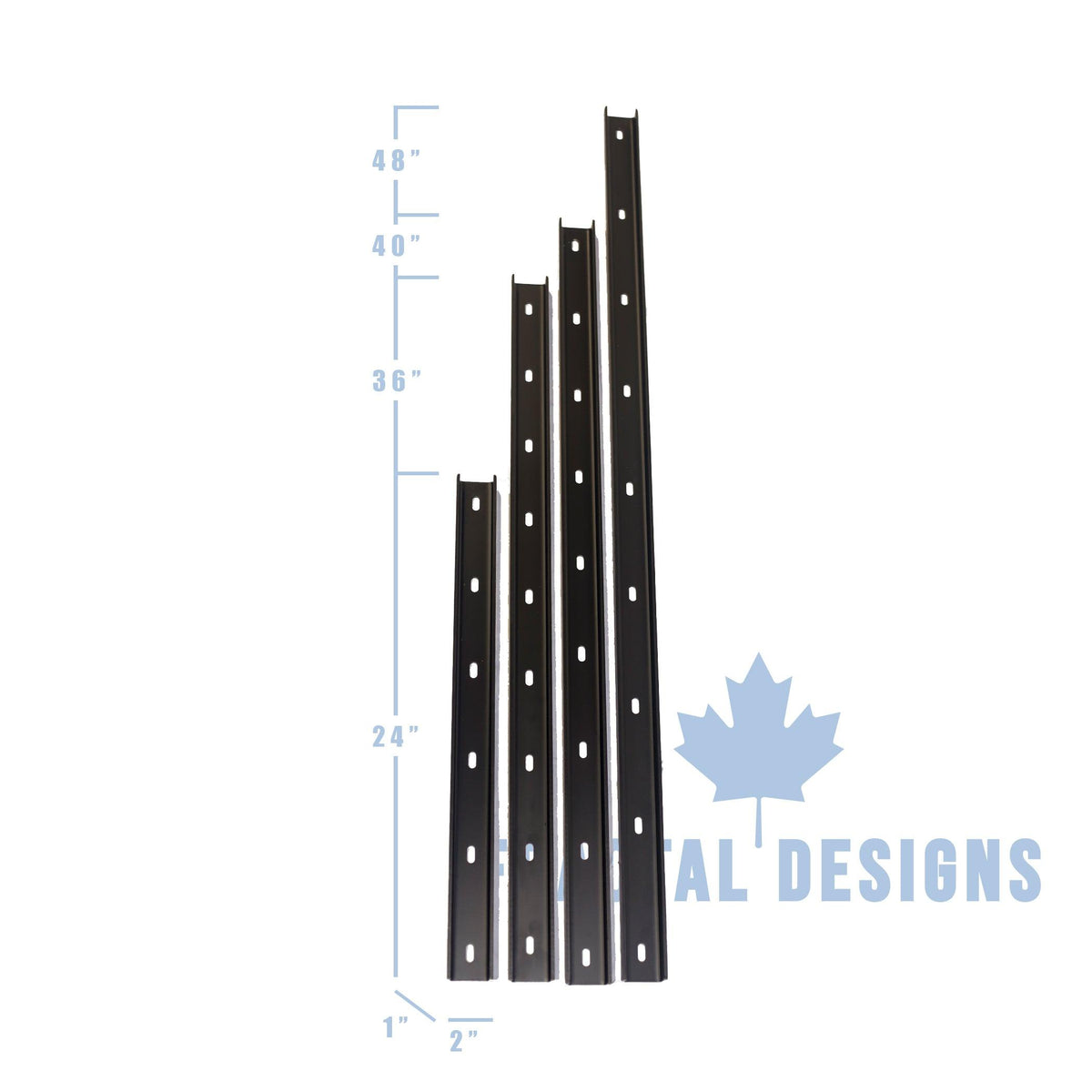 Steel C Channel Bar - Fractal Designs Inc