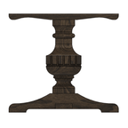 Wooden Trestle Table Leg - Tweed Trestle Base - Fractal Designs Inc