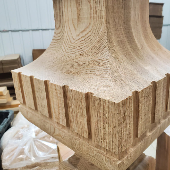 Wooden Trestle Table Leg - Tweed Trestle Base