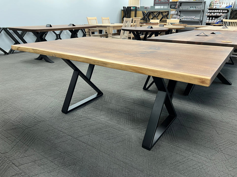 Live Edge Walnut Dining Table 72L 43W — Fractal Designs Inc