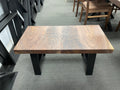 Banc en noyer Live Edge