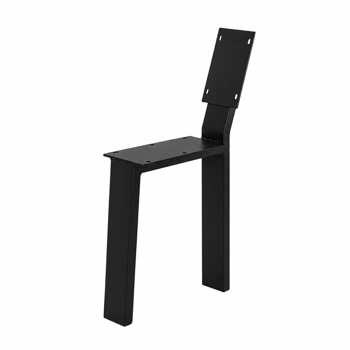 18” Bench Legs With Back, 1 Pair