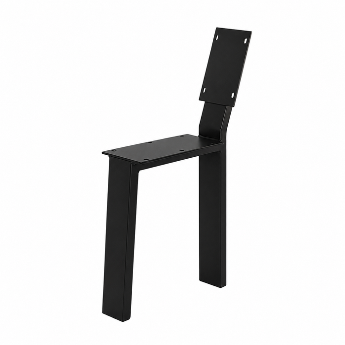 18” Bench Legs With Back, 1 Pair