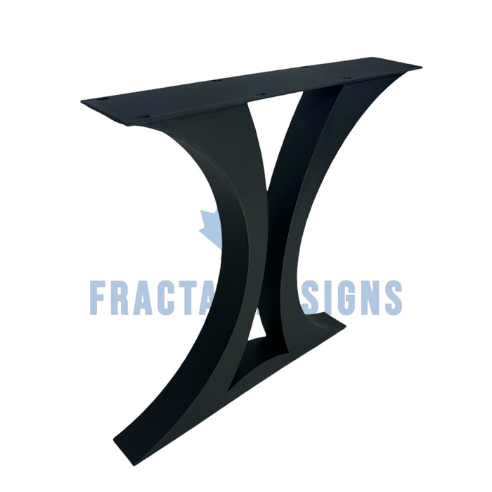 28” Flowy Spaced X Furniture Legs