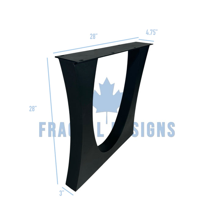 28” Flowy U Furniture Base