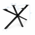 Base de meuble Starburst 28 po 26 po x 48 po, 1 ensemble