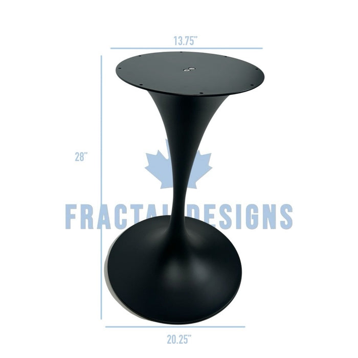 28” Tulip Bistro Table Base, 1 Piece