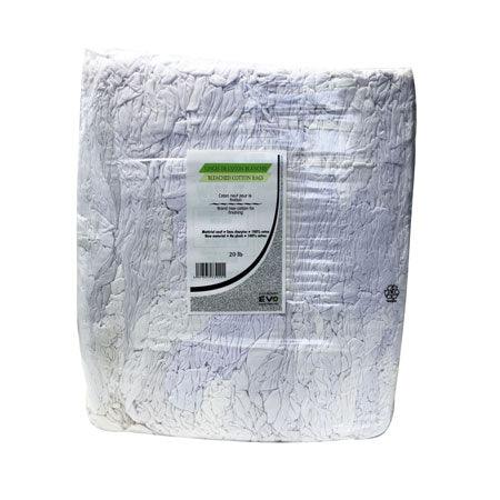 Double Bleached Jersey Cotton Rags - 4Lbs - Fractal Designs Inc