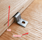 Wooden Trestle Table Leg/Base - Banks Trestle - Fractal Designs Inc