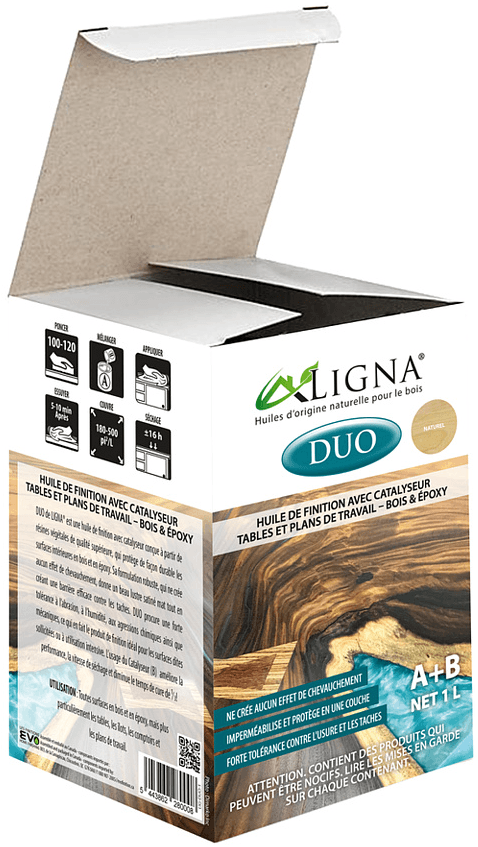 LIGNA - DUO – Finishing Oil with Catalyst 1L - Fractal Designs Inc